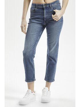 Cross Jeans Cross Jeans Jeansy P 476-052 Niebieski Straight Leg