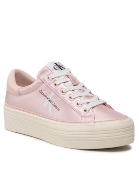 Calvin Klein Jeans Calvin Klein Jeans Sneakers Vulc Flatrorm Laceup Ny Pearl Wn YW0YW01037 Rosa