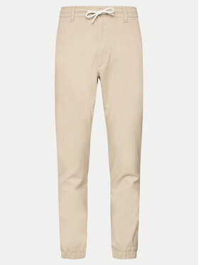 s.Oliver s.Oliver Παντελόνι υφασμάτινο 2143826 Μπεζ Slim Fit