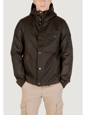Barbour International Barbour International Kurtka zimowa KEVLAR WAX JACKET Zielony Classic Fit