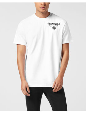 PHILIPP PLEIN PHILIPP PLEIN T-Shirt 26261 Bílá Regular Fit