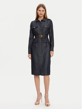 Guess Guess Každodenní šaty 5GGK05 7295A Tmavomodrá Regular Fit