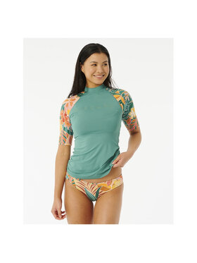 Rip Curl Rip Curl Koszulka do pływania Brazilian Soul Ss Upf Rashvest Turkusowy