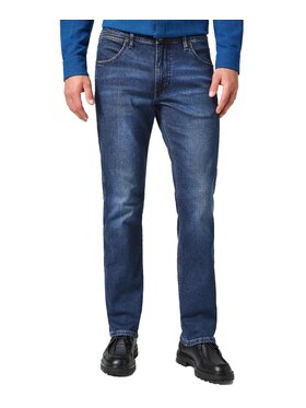 Wrangler Wrangler Jeansy 112360405 Granatowy Straight Fit