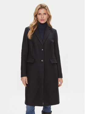 Tommy Hilfiger Tommy Hilfiger Вовняне пальто WW0WW39753 Cиній Regular Fit