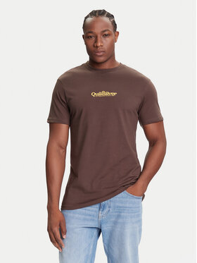 Quiksilver Quiksilver T-shirt EQYZT08174 Smeđa Regular Fit