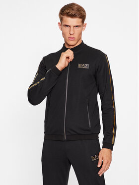 EA7 Emporio Armani EA7 Emporio Armani Majica dugih rukava 6RPM38 PJMCZ 1200 Crna Regular Fit
