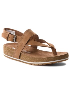 Timberland Timberland Šlepetės per pirštą Malibu Waves Thong A1PGA/TB0A1PGAF131 Ruda