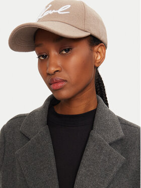 KARL LAGERFELD KARL LAGERFELD Шапка с козирка 246W3406 Бежов