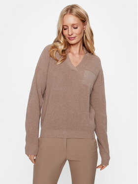 Peserico Peserico Pullover S99005F12 Beige Regular Fit