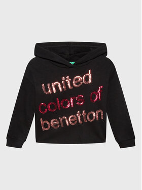 United Colors Of Benetton United Colors Of Benetton Džemperis 35TMC201N Juoda Regular Fit