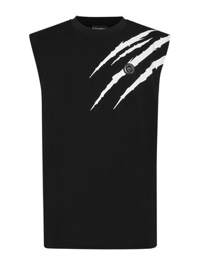 Plein Sport Plein Sport Tank top 28357 Czarny Regular Fit