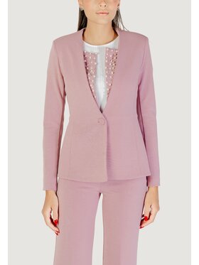 Rinascimento Rinascimento Μπουφάν γυναικείο CFC0125518 Ροζ Blazer Fit