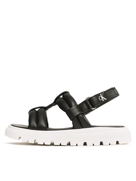 Calvin Klein Jeans Sandali Sandal V4A2-80514-1614 Črna