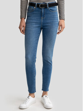 BIG STAR BIG STAR Jeansy ADELA_HIGH_WAIST_137_190 Niebieski Skinny Fit