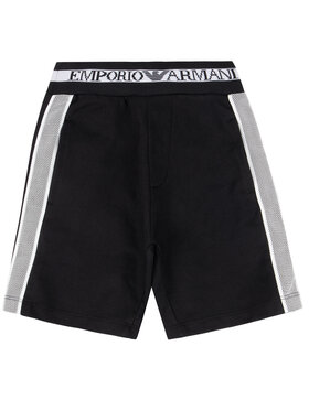 Emporio Armani Emporio Armani Шорти з тканини 3H4SJ1 1J07Z 0999 Чорний Regular Fit
