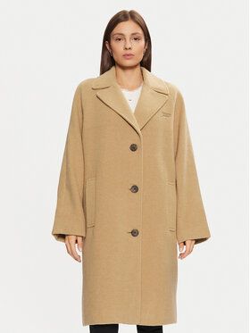 Tommy Jeans Tommy Jeans Cappotto di lana DW0DW20166 Beige Regular Fit