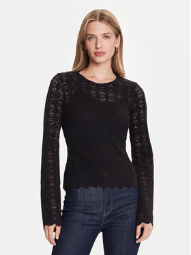 Guess Guess Μπλουζάκι W5BP13 K1180 Μαύρο Slim Fit