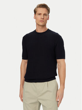 BOSS BOSS Тишърт H-Nilton 50560468 Тъмносин Regular Fit