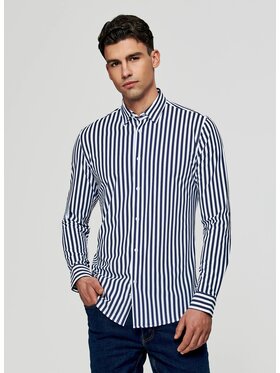 Pako Lorente Pako Lorente Koszula P26SF-1X-064 Granatowy Slim Fit