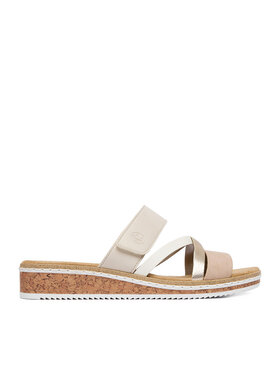 Rieker Rieker Pantoletten CEO-V3652-94 Hellbeige