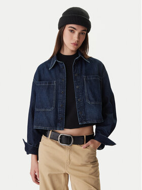 G-Star Raw G-Star Raw džínsová košeľa D26851-E090 Tmavomodrá Boxy Fit