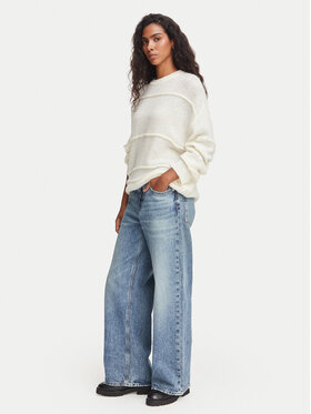 HUGO HUGO Pulover Slookia 50564321 Crem Oversize