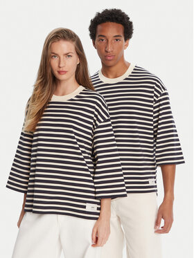 AMI PARIS AMI PARIS Тишърт UTS056.JE0121 Тъмносин Relaxed Fit