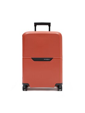 Samsonite Samsonite Mała Twarda Walizka Magnum Eco 139845 0557 1BEU Pomarańczowy