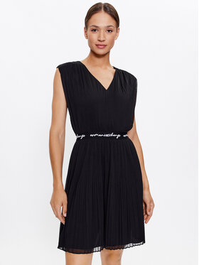Armani Exchange Armani Exchange Haljina za svaki dan 6RYA09 YN3PZ 1200 Crna Regular Fit