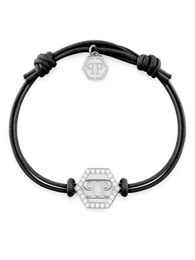 PHILIPP PLEIN PHILIPP PLEIN Narukvica Linked PJYEA17BU Crna