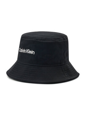 Calvin Klein Calvin Klein Chapeau Double Line Embro Bucket K50K508736 Noir
