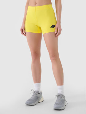 4F 4F Kolarki NOS Żółty Slim Fit