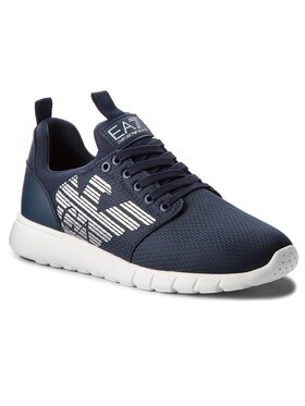 EA7 Emporio Armani EA7 Emporio Armani Sneakersy X8X007 XCC02 00285 Granatowy