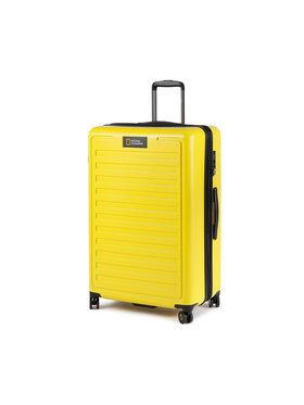 National Geographic National Geographic Valise rigide grande taille Cruise N164HA.71.68 Jaune