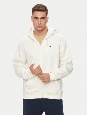 Tommy Jeans Tommy Jeans Majica dugih rukava Flag DM0DM20498 Écru Regular Fit