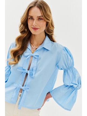 NAOKO NAOKO Košeľa Blue Cloud Modrá Regular Fit