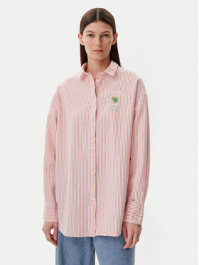 Napapijri Napapijri Hemd G-Fete NP0A4IFM Rosa Loose Fit