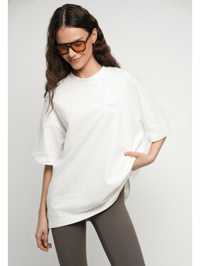 BIZUU BIZUU T-Shirt LETTER Biały Standard Fit