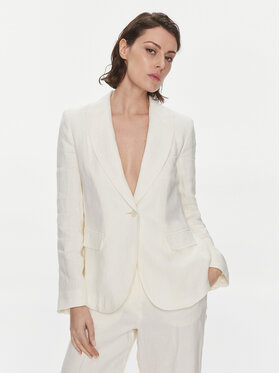 Weekend Max Mara Weekend Max Mara Giacca da abito Nalut 2415041032 Bianco Regular Fit