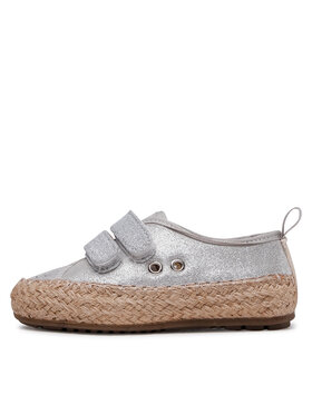 EMU Australia Espadrile Millner Metallic K12506 Srebrna