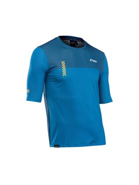 Northwave Northwave Koszulka rowerowa Xtrail 2 Man Jersey Short Sleeve Niebieski Regular Fit