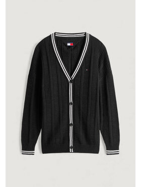 Tommy Jeans Tommy Jeans Ζακέτα DW0DW22026 Μαύρο Casual Fit