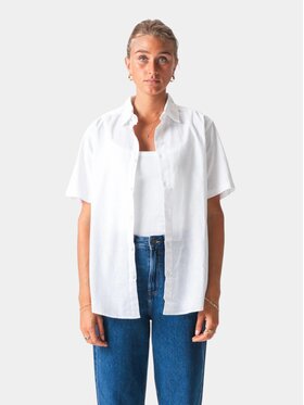 TeeShoppen TeeShoppen Koszula 'Basic Collection' Biały Regular Fit
