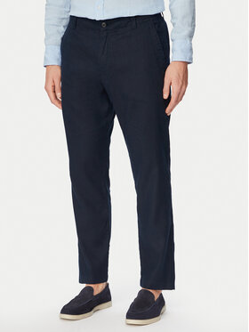 BOSS BOSS Chino hlače Sanderson-L-3 50559595 Mornarsko modra Regular Fit