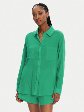 Seafolly Seafolly Cămașă Breeze 55428-TO Verde Regular Fit