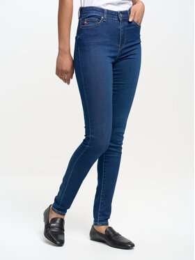 BIG STAR BIG STAR Jeansy clara_658 Granatowy Skinny Fit