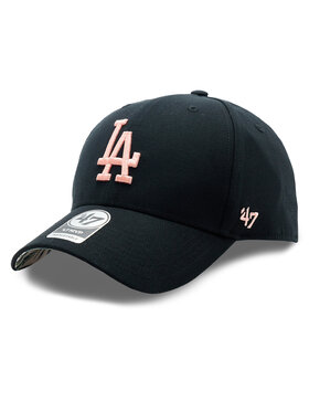 47 Brand 47 Brand Шапка с козирка MLB Los Angeles Dodgers Coastal Floral Under '47 MVP B-CFLMU12GWP-BK Черен