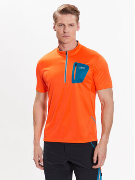 CMP CMP Radtrikot 3C89757T Orange Regular Fit