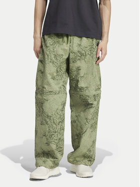 adidas adidas Cargohose City Escape Premium IY1507 Grün Loose Fit